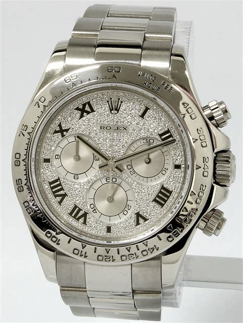 bracciale rolex daytona vintage|rolex daytona 18k white gold.